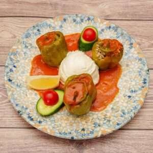 Biber Dolma (vegetariano)